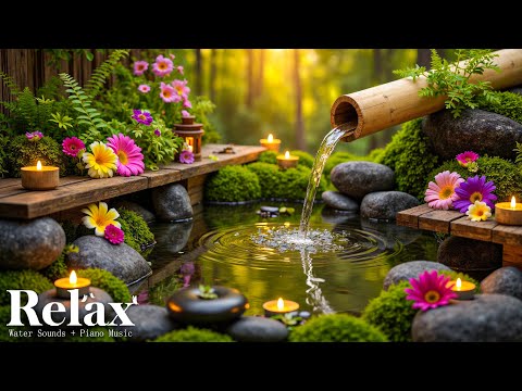 Видео: Расслабляющая музыка для исцеления + Звуки воды 🌿 Снимает стресс, успокаивает тревогу и депрессию,