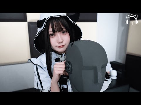 Видео: 【Кири Ханамура】Я нежно помассирую ваши уши пальцами! 【ASMR / 4K】