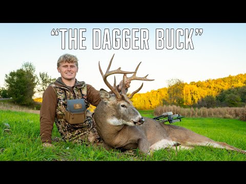 Видео: Охота на «Кинжал» — 5,5-летнего зверя из Висконсина!! | Потрясающий экшн начала сезона!