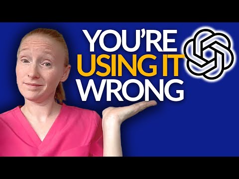 Видео: Вы неправильно используете ChatGPT для школы медсестёр (вот как это исправить)