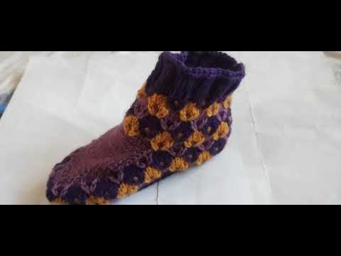 Видео: Красиви дамски терлици с ромбове