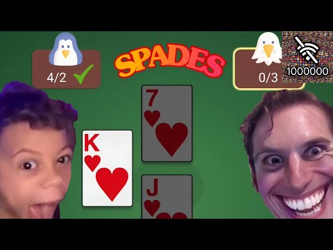 Видео: Игры Офлайн☞SPADES☞Араның карта ойнауы сән  ☜