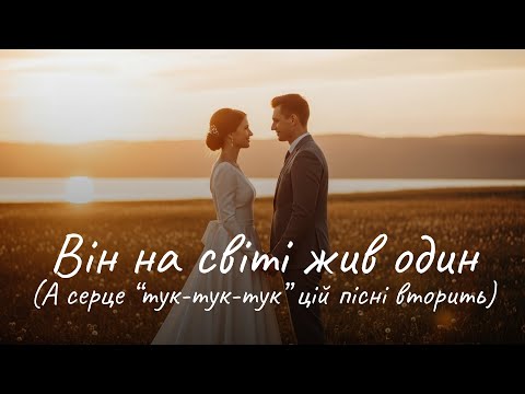 Видео: ВЕСІЛЬНА ПІСНЯ 💍 | "Він на світі жив один" | Музика для весілля та сімейного свята 🙏