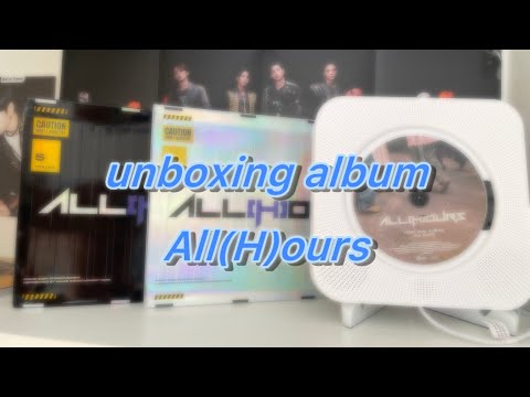 Видео: ✨распаковка альбомов all(h)ours✨|| unboxing all(h)ours album mini