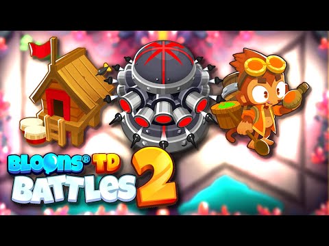 Видео: Скромный сетап оказался мощнее ожидаемого! Разбор боя. Bloons TD Battles 2