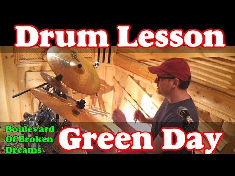 Видео: Уроки игры на барабанах Green Day  Boulevard Of Broken Dreams (Russian language) Drum lessons Ddrums