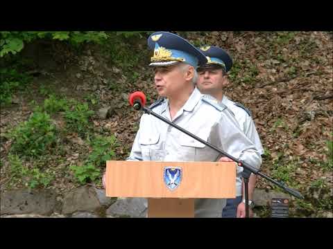 Видео: Тържествена церемония по повод сдаването и приемането на длъжността командир на БКУН - ВВС