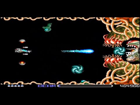 Видео: [TurboGrafx-16 | PC Engine Игры] R-Type Полное прохождение