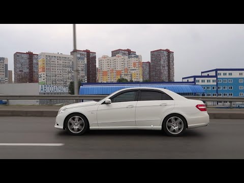 Видео: Mercedes-Benz E300 W212, ей задиры не страшны)