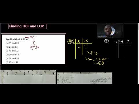 Видео: Нахождение HCF и LCM