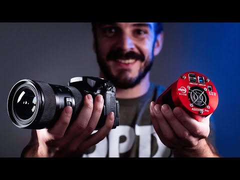 Видео: Цифровые зеркальные фотокамеры против специализированных астрокамер