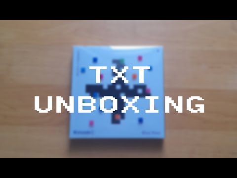 Видео: TXT - 3rd Mini Album ❝Blue Hour❞ Unboxing (R ver.) | Распаковка третьего мини альбома TXT